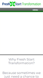 Mobile Screenshot of freshstarttransformation.com